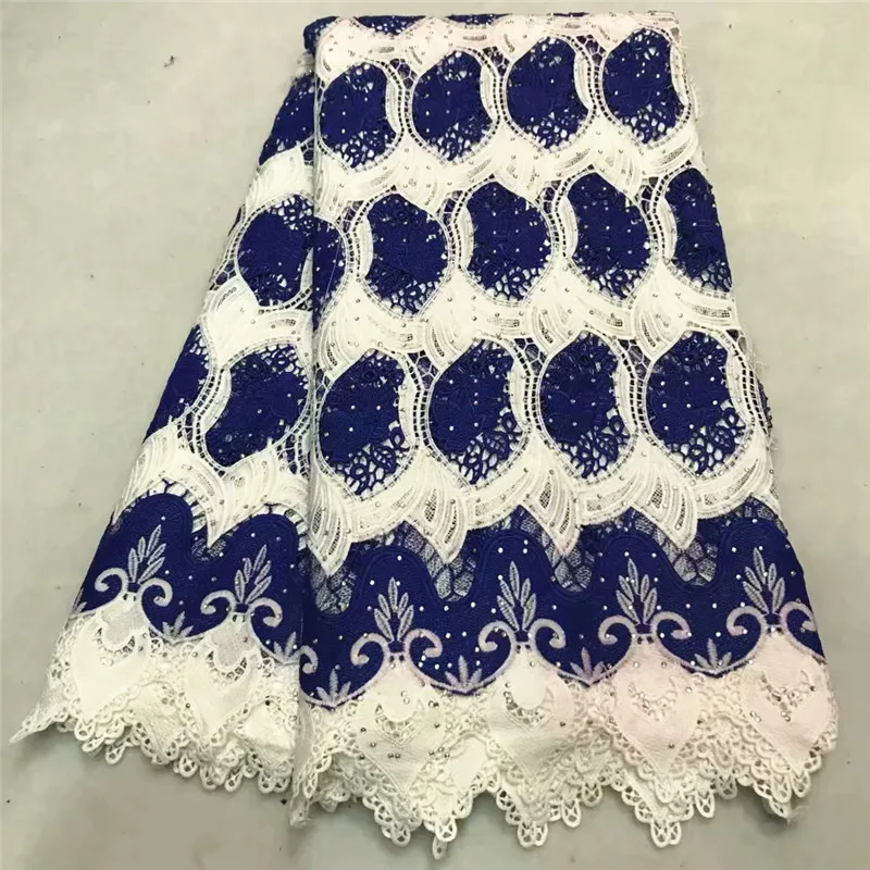 

Nigerian Lace Fabrics Yellow Color African Guipure Lace Fabric High Quality Water Soluble Cord Laces Fabrics 5 Yards/Lots ZQ70-4