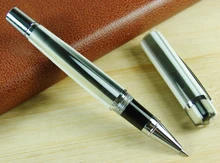 Fuliwen 2060 Celluloid Rollerball Pen Fashion White-Black Stripes Writing Gift Pen Business Office Home School Supplies jinhao big size rollerball pen with refill bright pearl green sea shell writing gift pen business office home school supplies