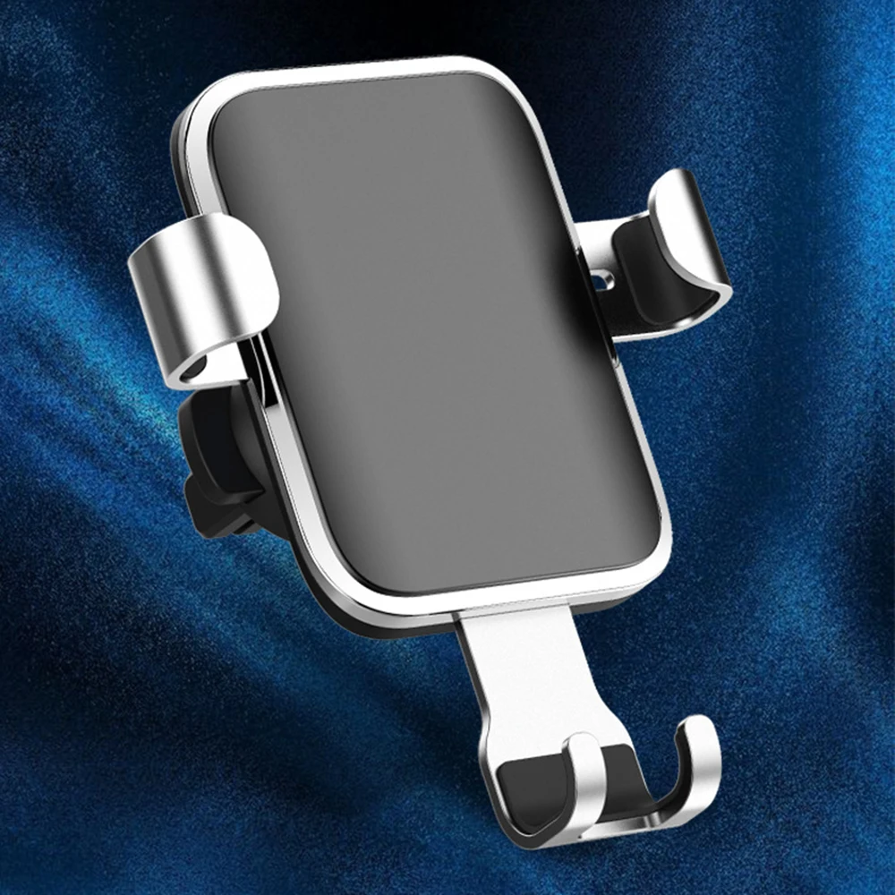 

Universal Aluminum Car Air Outlet Clip Navigation Phone induction Wireless fast Charger Holder Bracket car charger pad station