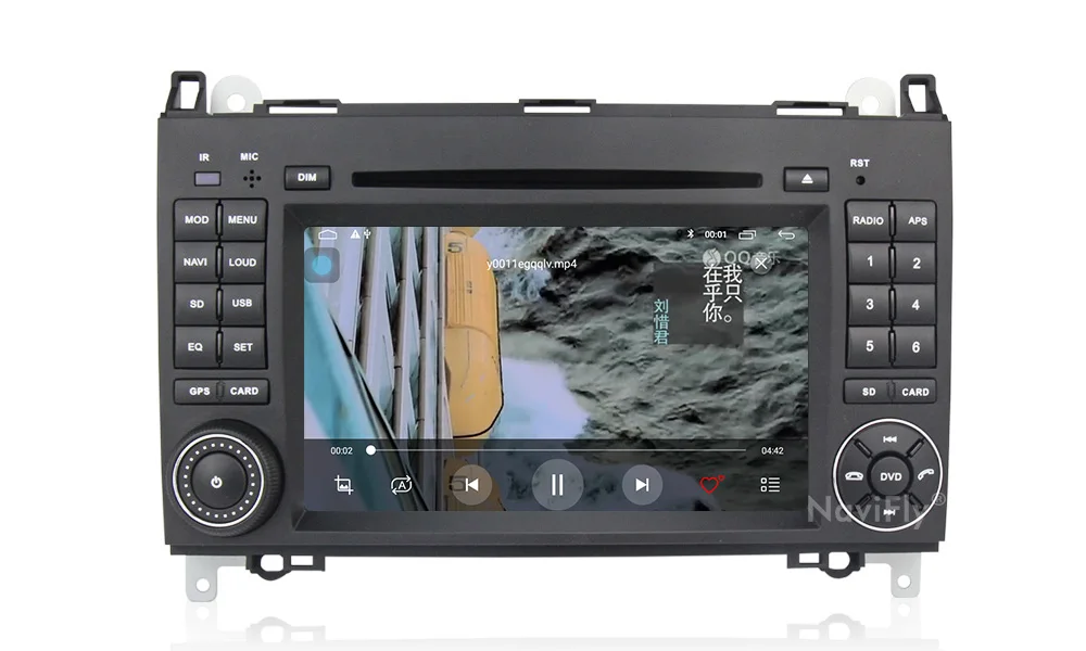 Perfect Navifly Android9.1 RDS OBD2 DAB Car Multimedia player For Mercedes Benz B200 A B Class W169 W245 Viano Vito W639 Sprinter W906 18