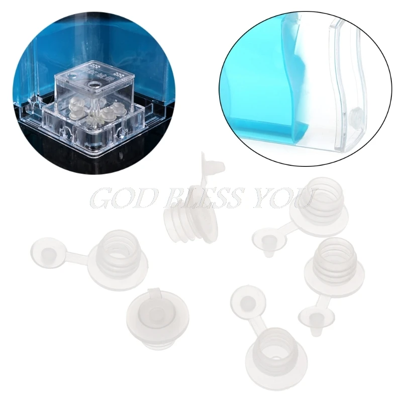 

6PCS/Set Ant Farm Plug Plastic Anthills Nest 9mm Water Test Moisture Accessories