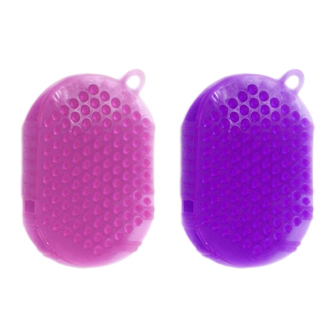 

Hot Sale 1 PCS Silicone Double Sided Massage lymph Glove Anti Cellulite Slim Body Bath Shower Scrub Brush Random Colors