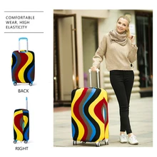 Travel Luggage Suitcase Protective Cover Elastic Suitcase Dust Covers Box Sets Travel Accessories Apply To 18 To 30 Inch Cases