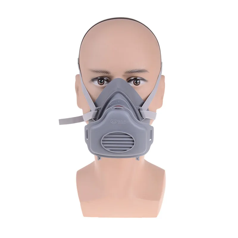 

3700 Gas mask Half Face Spray Painting Protection Respirator Anti-Dust