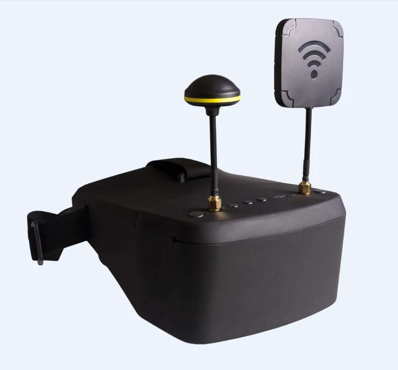 LS 800D FPV очки 5 8G 40CH дюймов HD DVR комплект видеогарнитуры для RC DIY гоночный Дрон