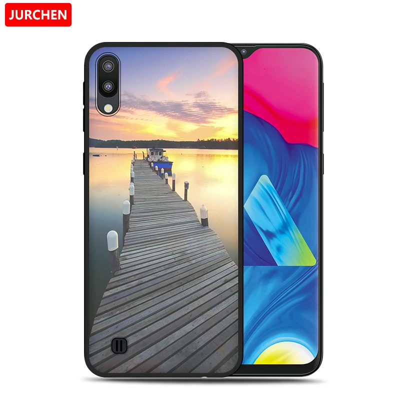 JURCHEN красивый чехол для телефона с принтом Samsung Galaxy A10 105FN силиконовый мягкий M10 Coque