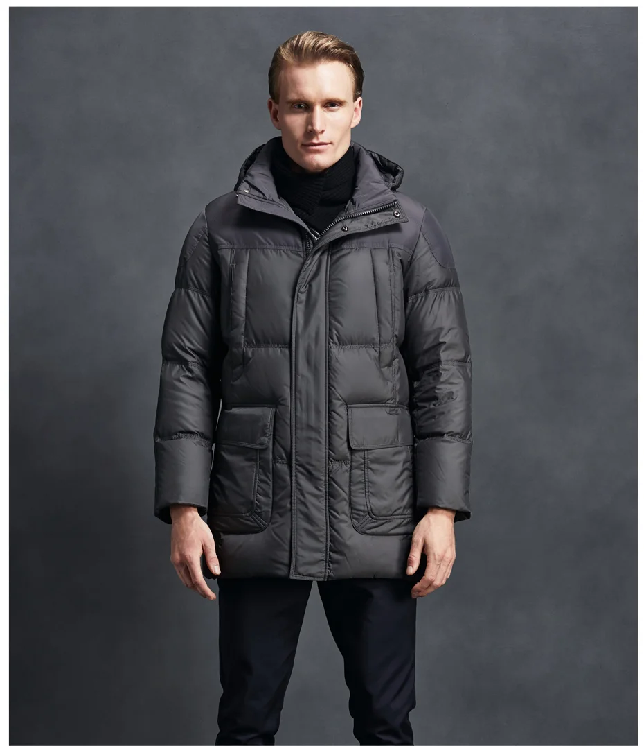 16 20170819-coat male winter new outerwear stand collar short design man top duck down jacket business style windproof-A153_16