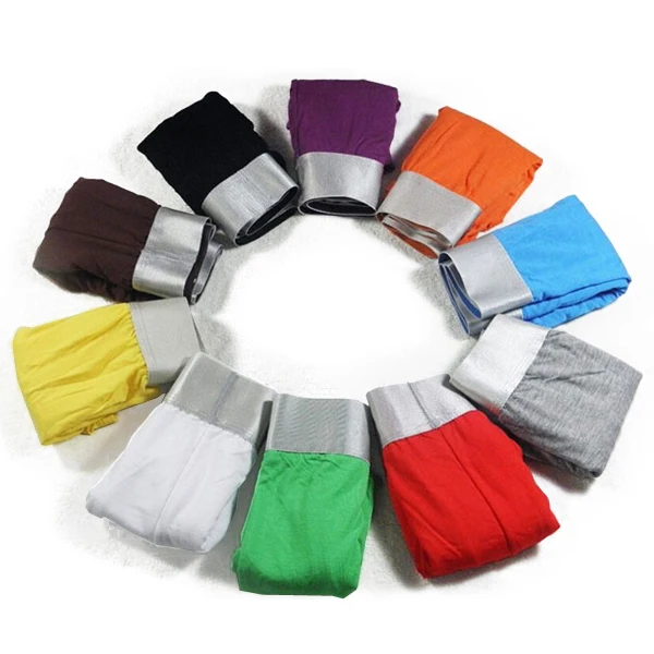 2015 Cotton Design Men's Sexy Boxer Shorts Breathable Comfortable Men Underwear Panties 10pcs/lot Free Shipping J007 | Мужская