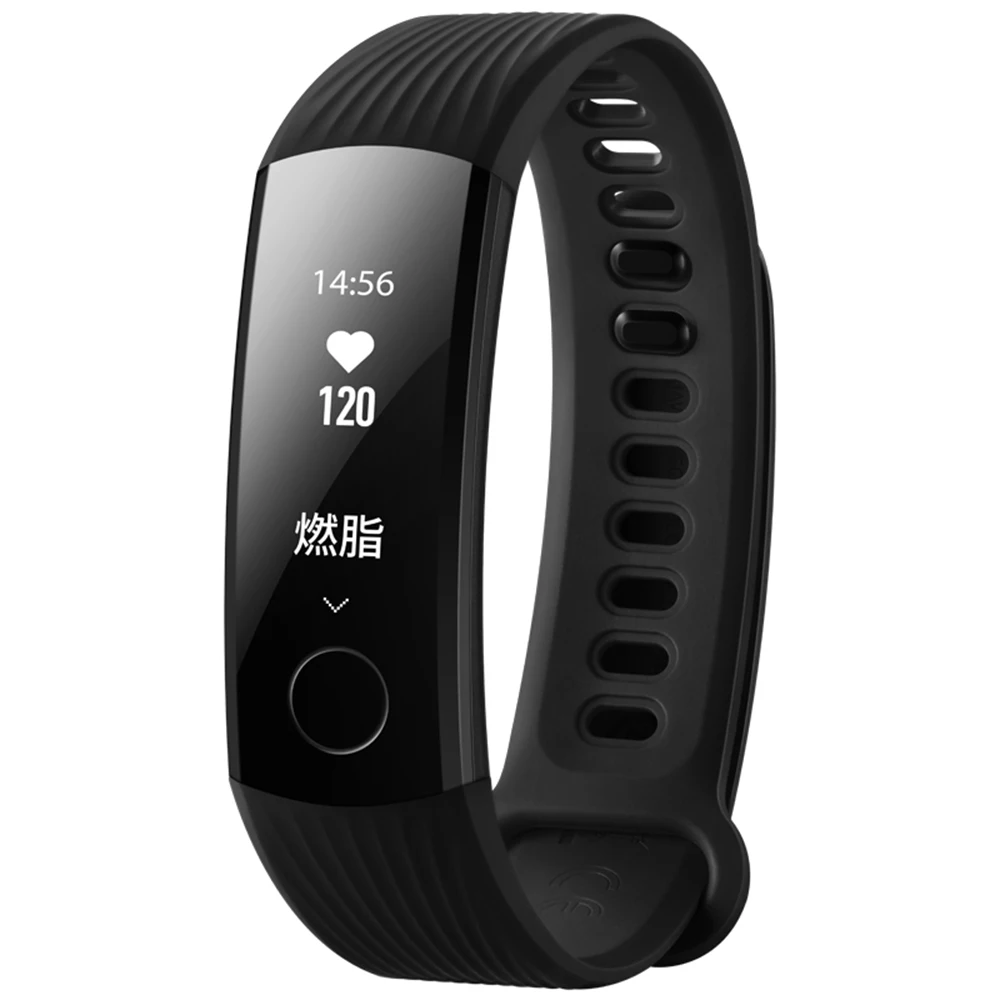 huawei Honor Band 3/4, умный Браслет Honor Band 4, фитнес-браслет, 0,91 дюймов, OLED тачпад, пульсометр, смарт-браслет