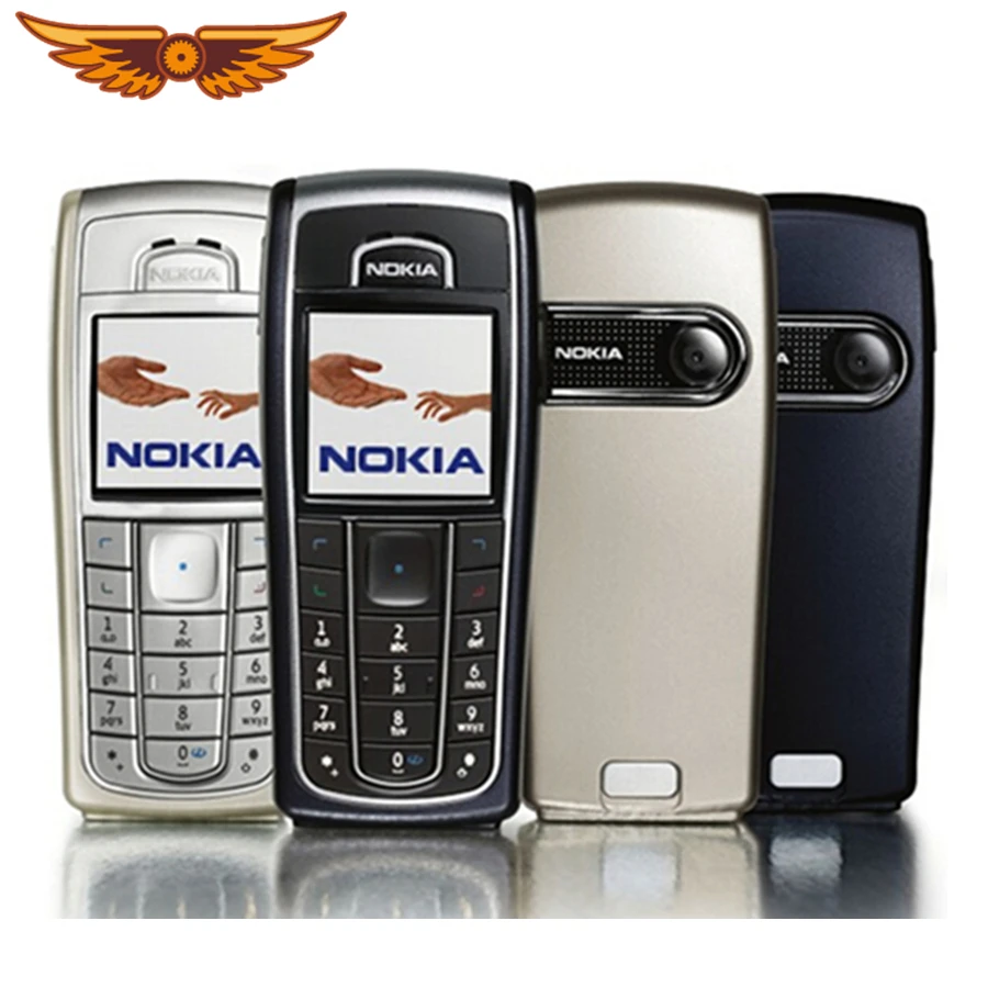 Оригинальный разблокированный Nokia 6230i 2G GSM поддержка клавиатуры на арабском