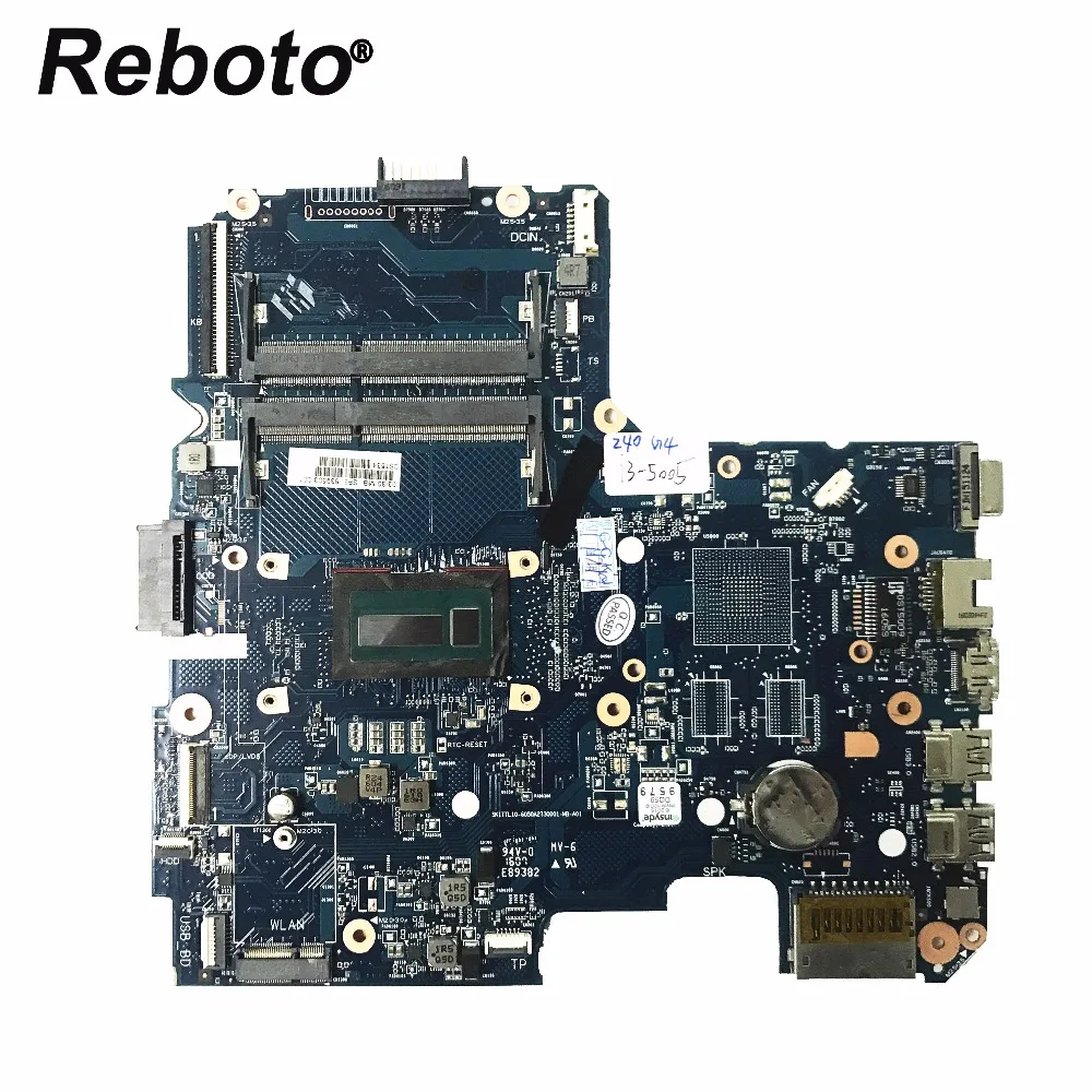 Материнская плата для ноутбука HP 240 G4 14 AC модель 839503 001 601 100% протестирована