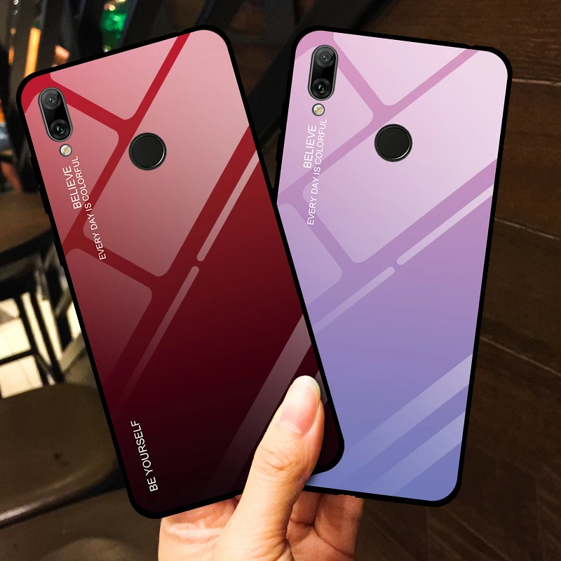 

Tempered Glass Case For Huawei Y5 2019 Y7 2019 Case Y7 Prime Honor8A P Smart Plus 2019 Y7Pro 2019 Y7 2018 Honor7C Honor20 20Lite