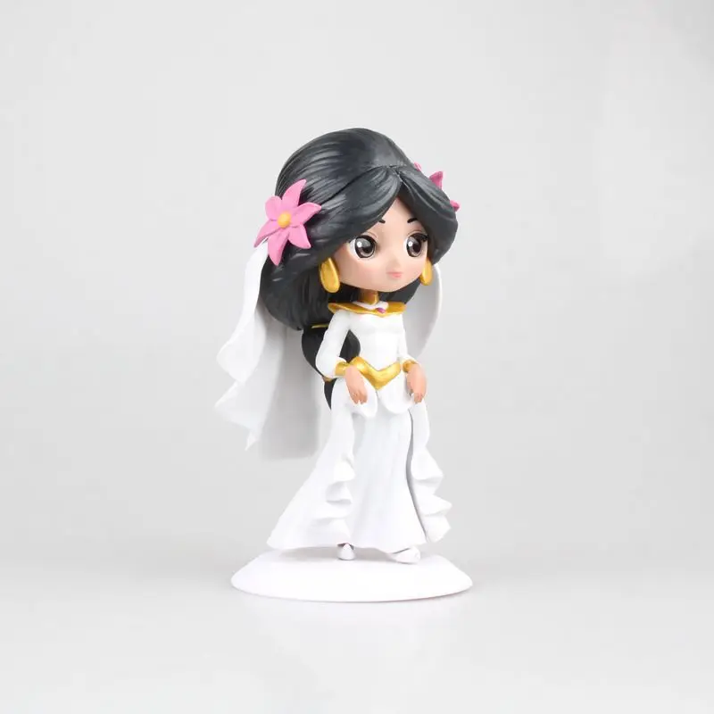 Anime Movie Qposket Aladdin and the Magic Lamp Princess Jasmine Dream Style Wedding Dress Girls Action Figure Toys Anime Movie Qposket Aladdin and the Magic Lamp Princess Jasmine Dream Style Wedding Dress Girls Action Figure Toys