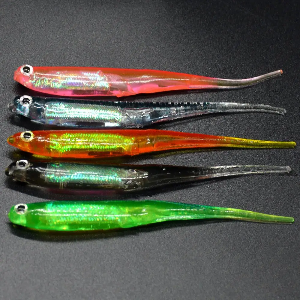 WLDSLURE 4 шт./лот 3g/10 мм Мягкая приманка для рыбы рыболовная приманка Swimbait пластиковая приманка Pasca