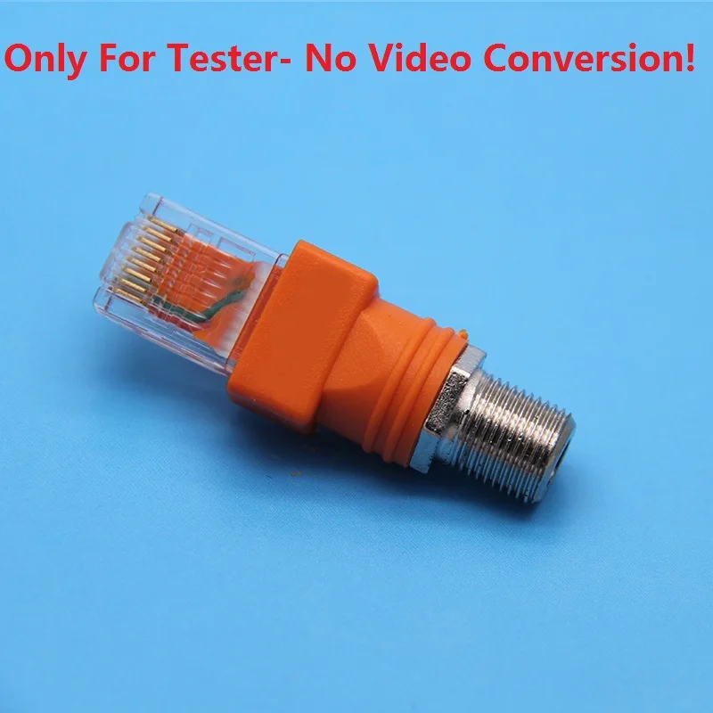 10pcs F Female To Rj45 Male Coaxial Coax Barrel Coupler Adapter Rj45 To ...