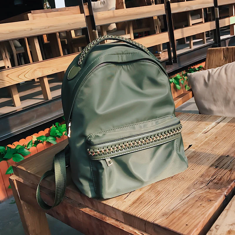 

Korean campus style backpack 2018 new middle school students casual fashion Oxford cloth backpack travel bag