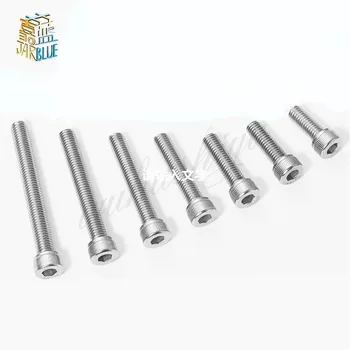 

50Pcs M1.6 M2 M2.5 M3 M4 DIN912 304 Stainless Steel Hexagon Socket Head Cap Screws Hex Socket Screw