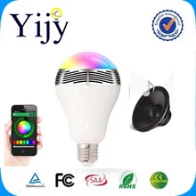 Altoparlante Bluetooth Intelligente Dimmerabile Lampadine LED Che Cambia Illuminazione Romantica Luci della festa di san Valentino(China)