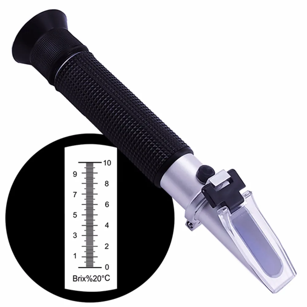 Traditional Brix Refractometer 010 Sugar Fruits Vegetables Juices