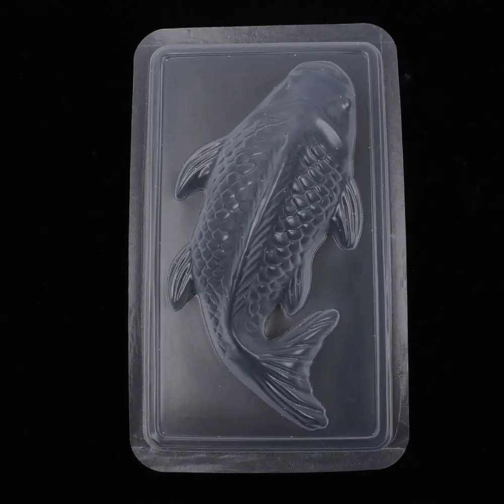 3D Koi форма рыбы пластиковый торт шоколад сахарное Желе DIY Ремесло Плесень Форма для риса украшения торта формы выпечки декоратор инструмента