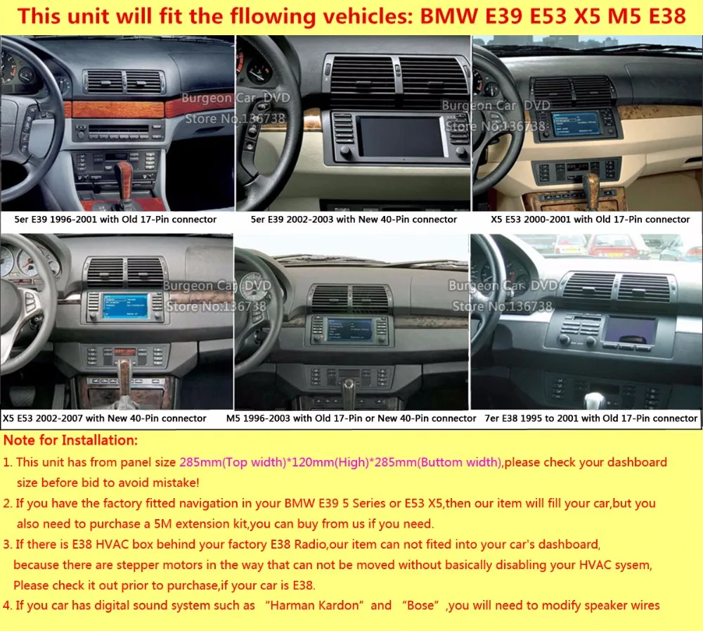 Clearance IPS Android 8.0 Eight Octa Core 4GB RAM Car DVD Player For BMW X5 E53 E39 E38 M5 5 7 Series Car Radio GPS Navigation 4G WIFI DAB 2