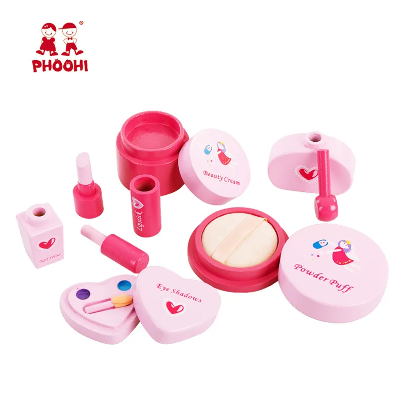 Pretend Wooden Makeup And Cosmetics Set By Foreverafters On Etsy