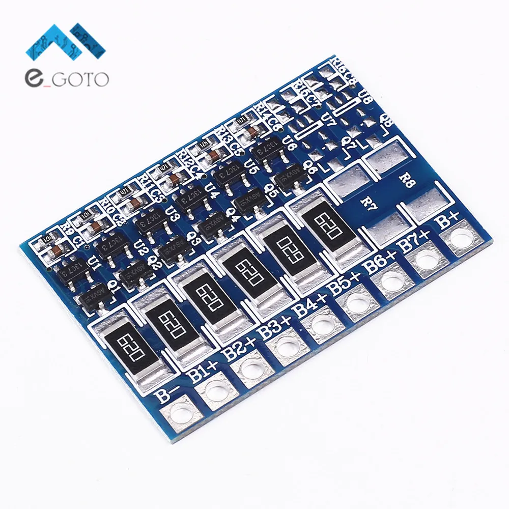 6S 4 2V DIY 68mA 18650 Lithium Battery Charger Protection Board Balance Function Polymer Li ion
