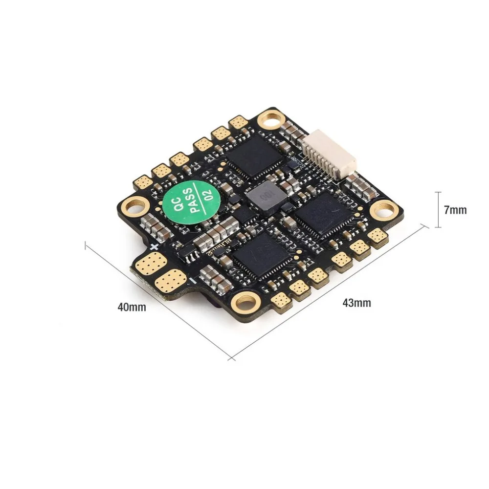E50AX4 50A 3 6S BLHeli_32 5 в А BEC PCB Dshot1200 4 1 ESC для моделей RC Мультикоптер гоночный Дрон рамка