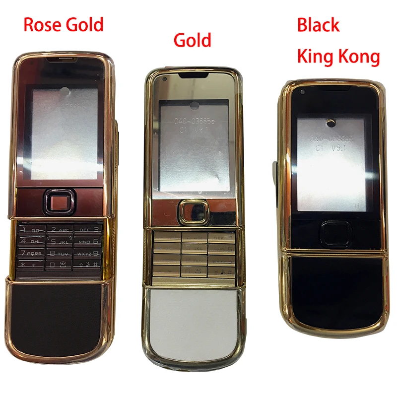 Новый металлический корпус ZUGZUC для Nokia 8800 Arte 8800A полный фотография +