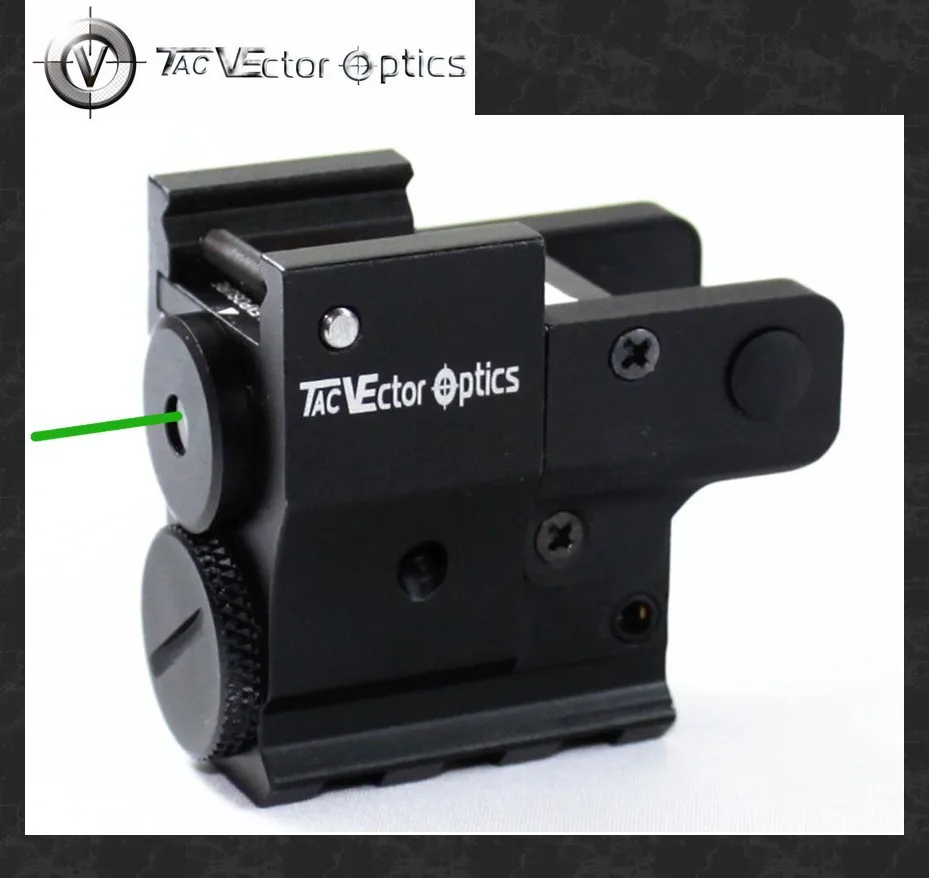 Vector Optics Twilight Compact Pistol Handgun Green Laser Sight with Wire Cable Switch fit 20mm Rails for Glock 17 | Спорт и