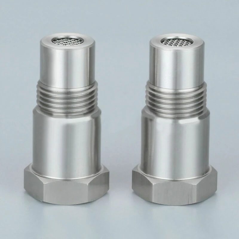 

2pcs CEL Oxygen Sensor Eliminator Adapter Mini Catalytic Converter W/ Filter M18X1.5 304 Stainless Steel