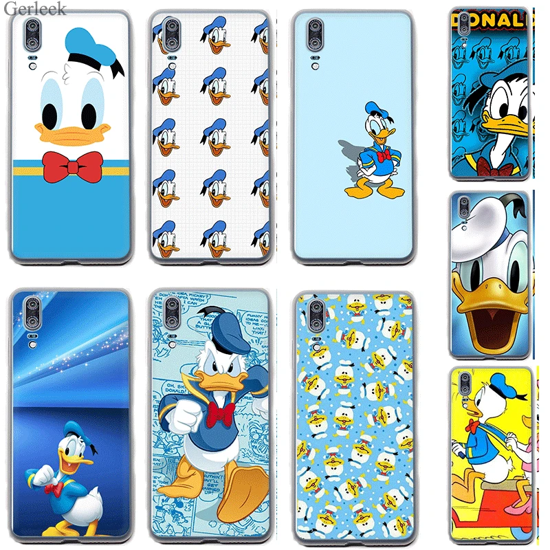 

Phone Case Cover Cartoon Donald Duck For Huawei P8 P9 P10 P20 Lite Mini Plus P Smart 2015 2016 2017 Cases
