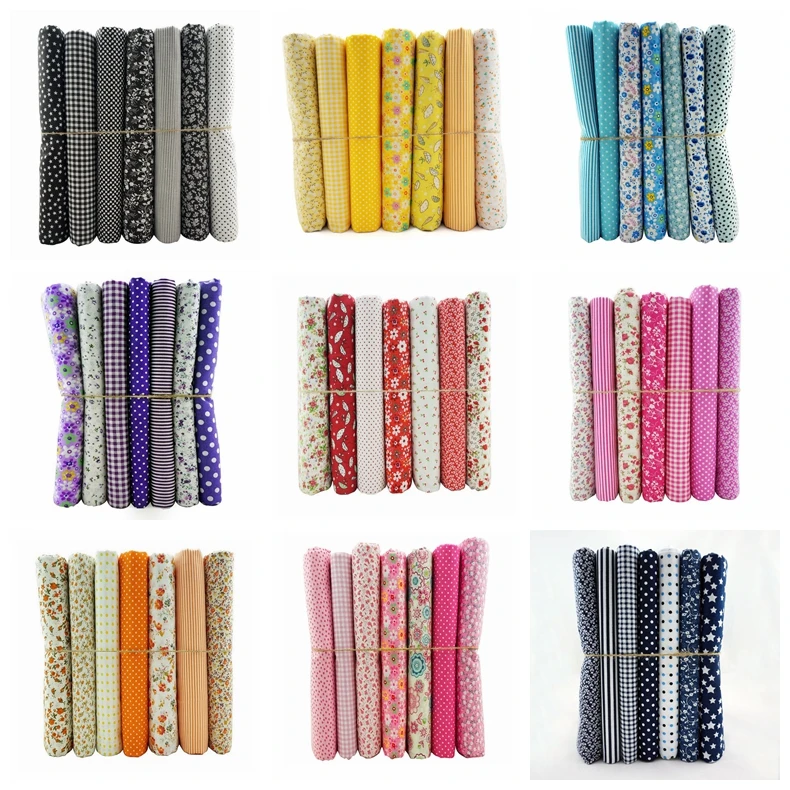 

17 Color to Choose 50x50cm 100% Cotton Patchwork Fat Quarter, Tilda Fabric, Sewing Cloth for Diy Scrpbooking