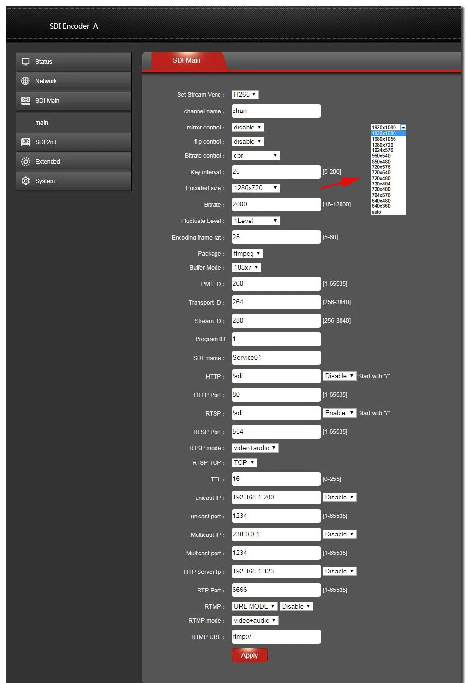 H.264 кодировщик MPEG-4 HWCODEC Видео Аудио Wifi кодировщик IPTVs RTSP RTMP UDP HLS ONVIF SDI для потоковая трансляция в прямом эфире