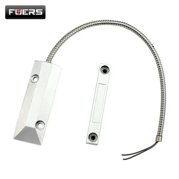 

Fuers Wired Metal Roller Shutter Door Magnetic Contact Waterproof Switch Alarm Door Sensor for Home Alarm System