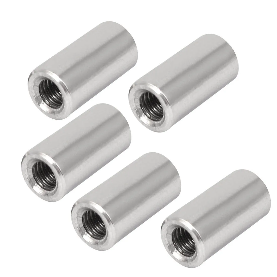 round-connector-nuts-304-stainless-steel-threaded-sleeve-rod-bar-stud