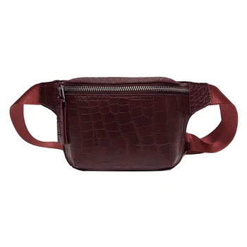 

New Fashion Women Bag PU Travel Waist Mesenger Crossbody Pack For Lady Belt Pouch Hip Bum Bag Purse Handbag Waterproof