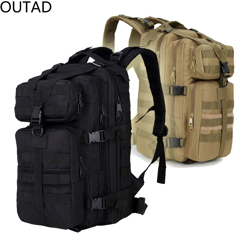 

35L Unisex Outdoor Travel Military Tactical Mountaineering Bag Waterproof Nylon Trekking Rucksack Sport Camping Backpack