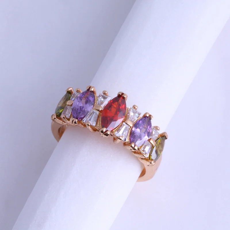 Love Monologue Gorgeous imitation Peridot/Garnet/Cubic Zirconia Rings for Women X0447 Fast Shipping | Украшения и аксессуары