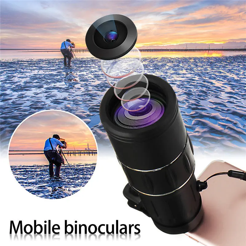 Best Deals Portable 16X Zoom Telephoto Lens Telescope Clip