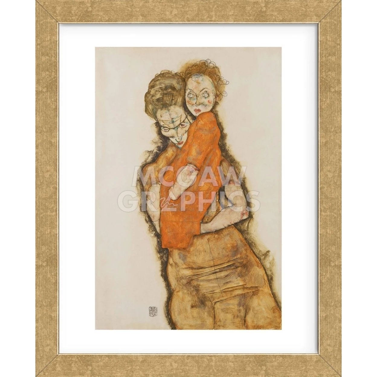 Mother and Child (Framed) (2)
