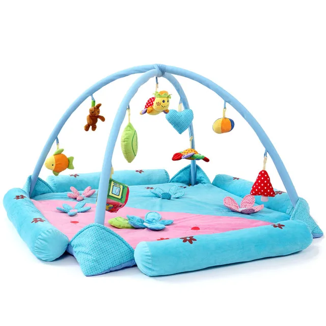 Us 62 04 36 Off Soft Baby Play Mat Music Playmat Educational Toys Kids Carpet Children Newborn Gym With Frame In Mats From