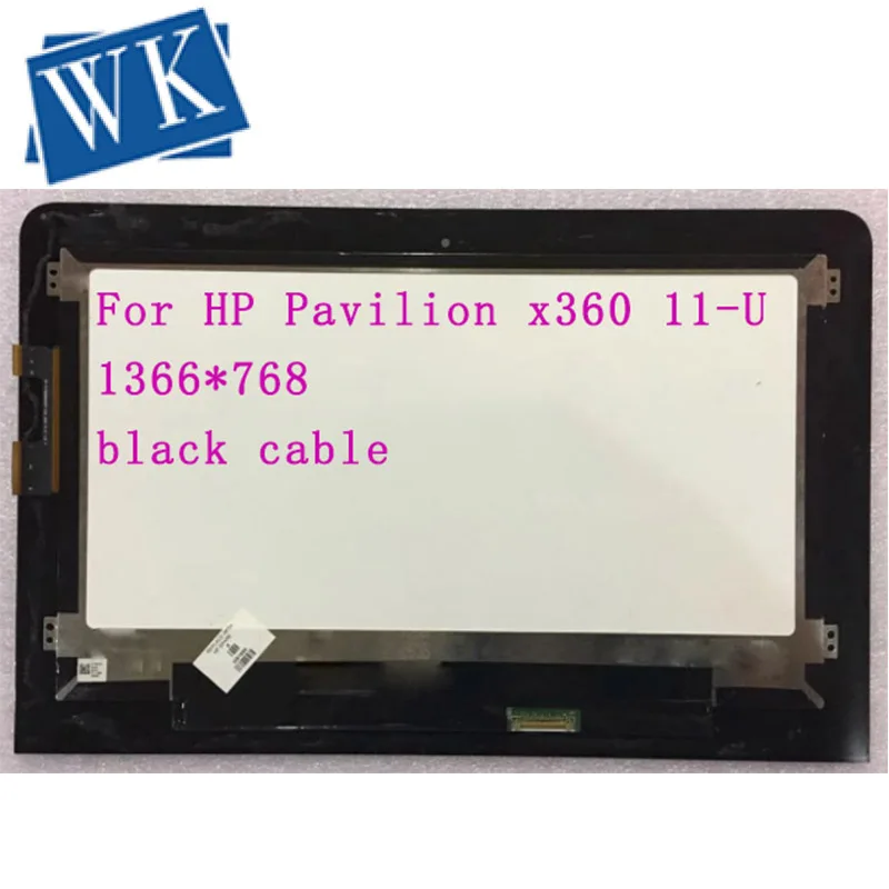 Для hp павильон x360 11-U 11-U053TU lcd с сенсорным дигитайзером в сборе рамка 1366*768