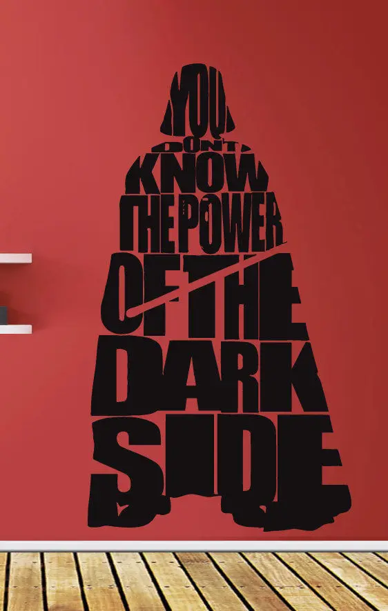 

Darth Vader decal sticker Star Wars ATAT Art Wall Decals Wall Stickers 22X35inch
