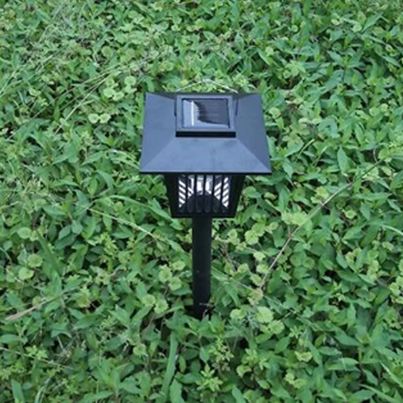 Solar Mosquito Killer Lamp LED UV Mosquito Killer Lamp Outdoor Garden Lawn Light Killer Insect Pest Bug Zapper (4)
