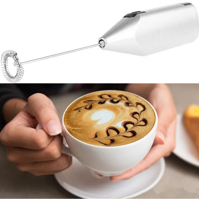 Best Offers Portable Frother  Beater Kitchen Cooking Tool Automatic Milk Frother Electric Handhold Stainless Steel Mini Coffee Milk Mixer