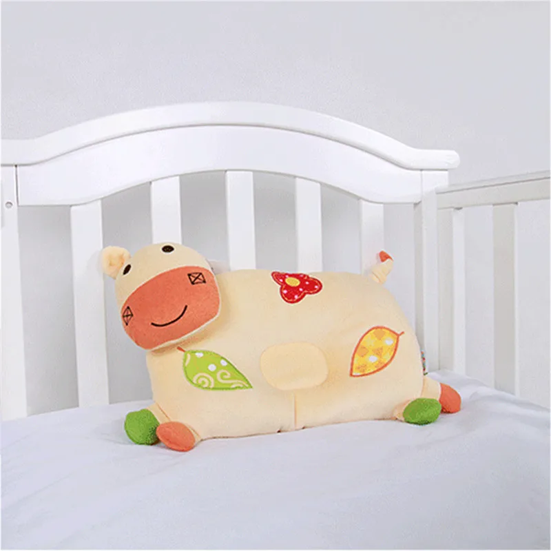 Детский подголовник для детей 0-3 лет, многофункциональная подушка для сна с мультяшным животным