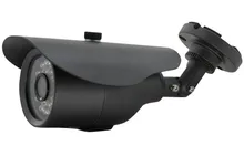 Economic Security 1/3 CMOS 1200TVL IR Waterproof CCTV Bullet Camera System Matal Casing WDR