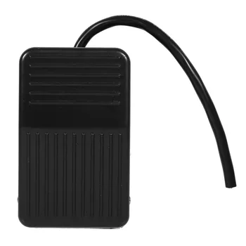 

220V 10A Plastic Foot Pedal Switch Electrical Power On/Off Control with 10cm/3.9" Length Cord Pedal Tool Accessory