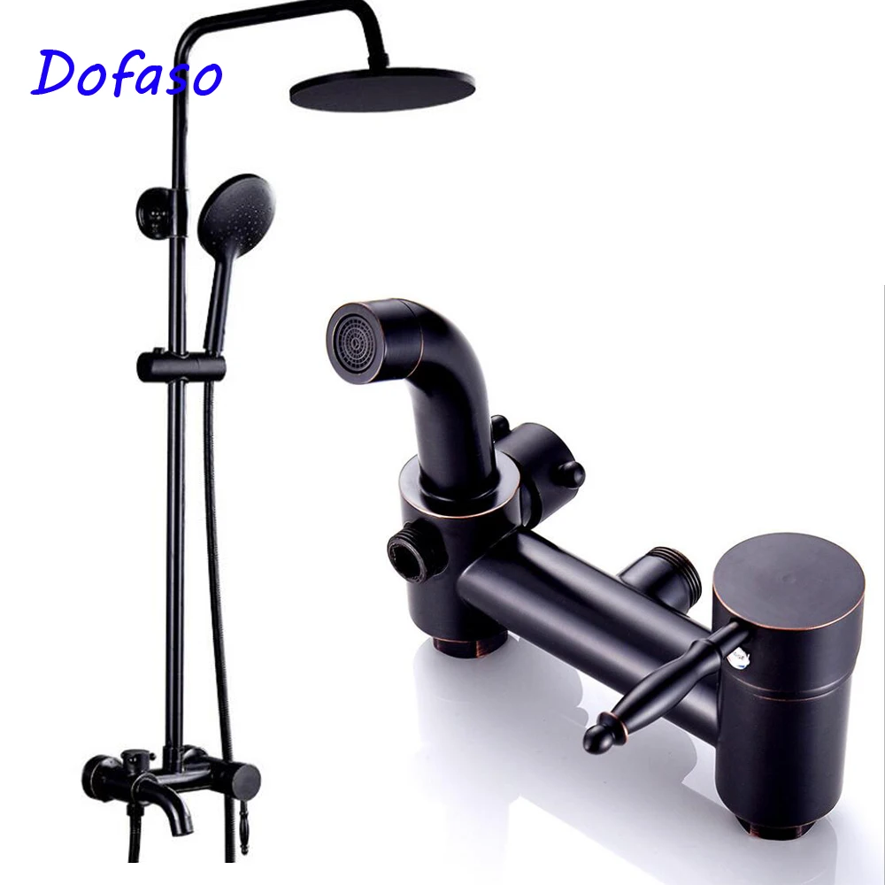 Dofaso Wall mount douchekraan Luxe Douche set Europese stijl Retro